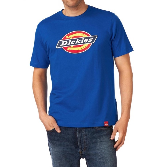 NWT Dickies Short Sleeve T Shirt in Blue - Picture 1 of 3